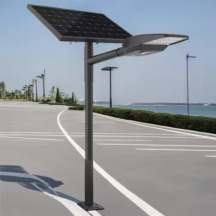 Alta Eficiência À Prova D'Água Novo Design Tipo Dividido Tudo-em-Dois Luz de Rua Solar LED para Economia de Energia