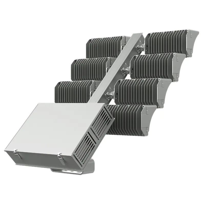 Iluminação LED 840W/1020W/1280W/1500W Design de Iluminação para Quadra de Tênis para Luzes de Campo de Beisebol ou Luzes de Jardim Solar