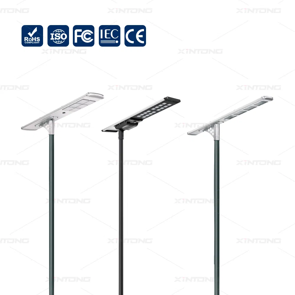 Xintong IP67 Iluminação Esportiva Integrada de Alta Brilho à Prova d'Água 120W Iluminação de Rua Solar LED