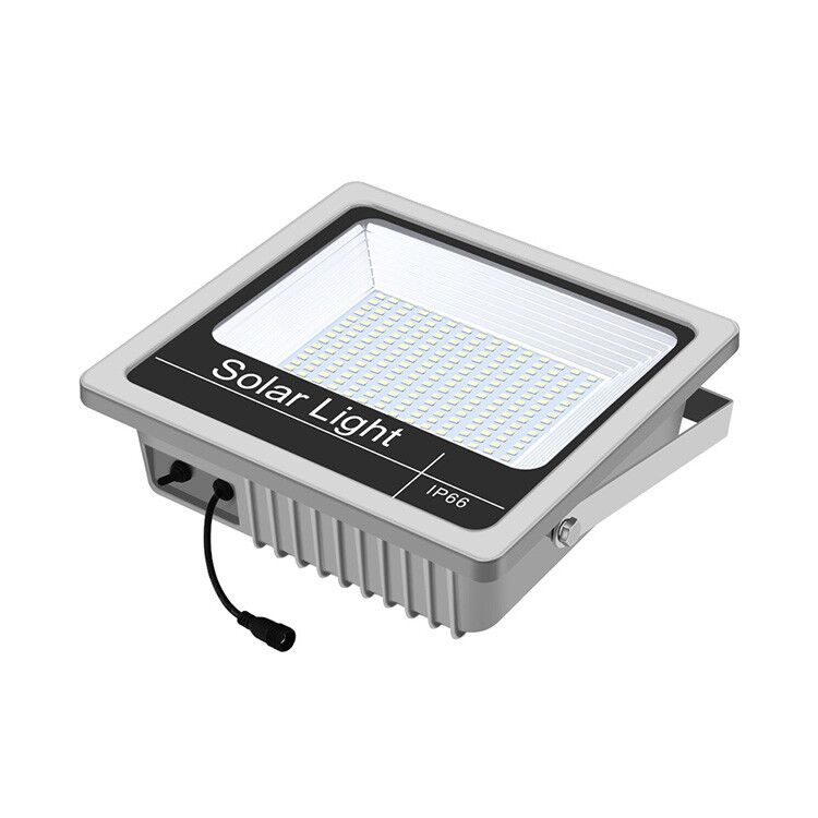 Iluminação de Inundação LED Solar com Sensor de Movimento à Prova d'Água para Exterior com Luz Branca Fria IP65