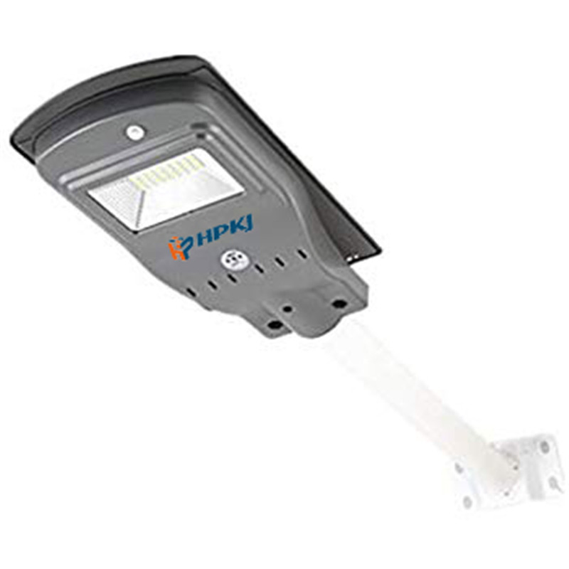 Hepu 40W/50W/60W/80W/100W/120W IP65 Fábrica de Iluminação Solar LED de Rua com Sensor Integrado para Exterior