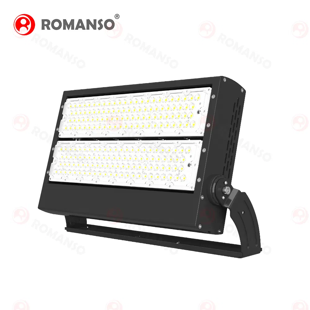 Luz de Inundação LED de Larga Tensão AC100~277V IP65 IP66 100W 150W 200W para Estádio ao Ar Livre, Quadra de Tênis, Projetores de Túnel