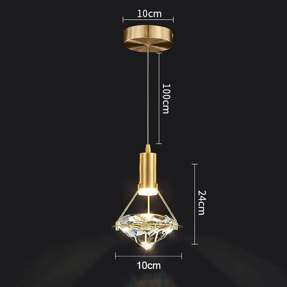 Luzes Pendentes Cristal 6