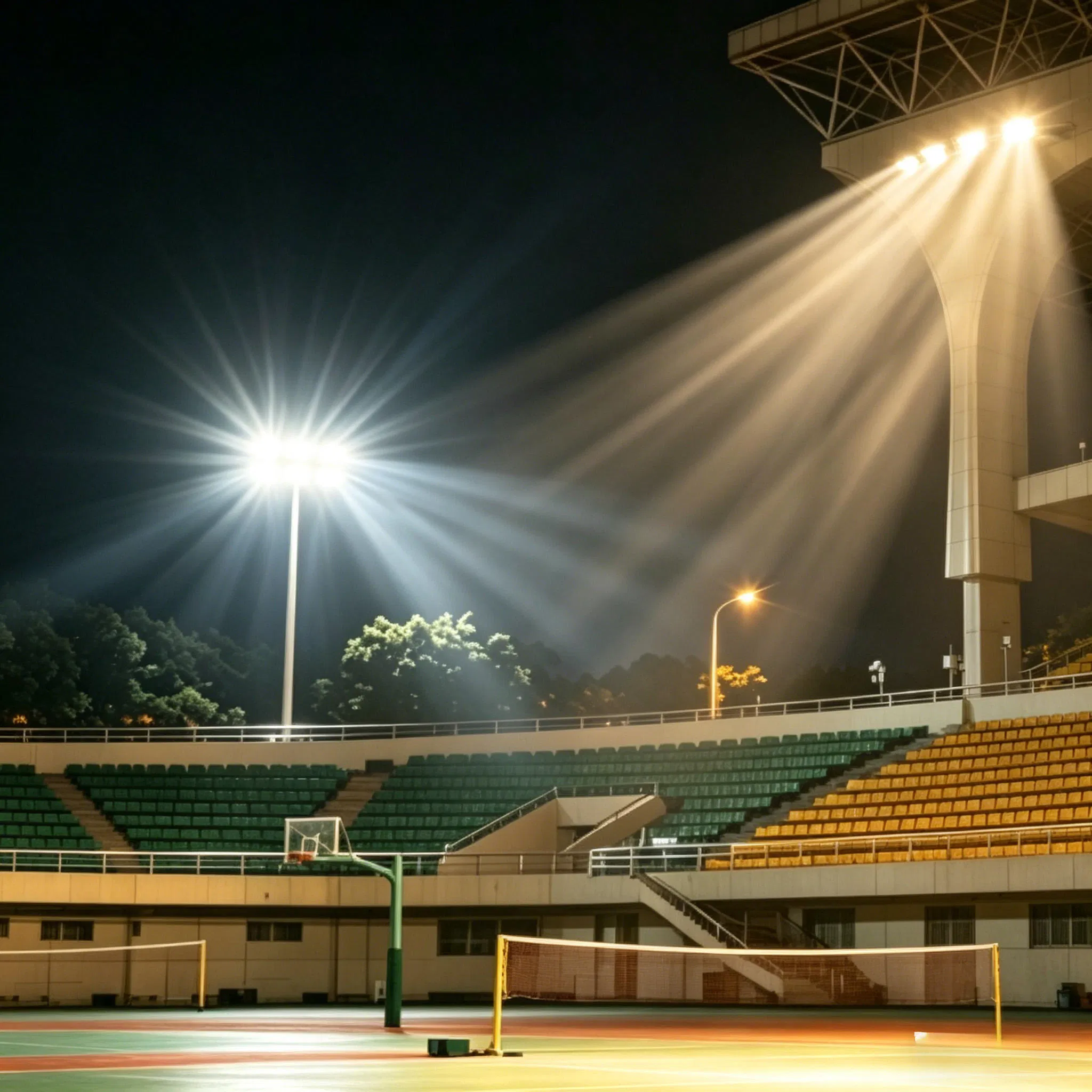 250W Luzes de Inundação LED de Alumínio para Estádio para Local de Casamento