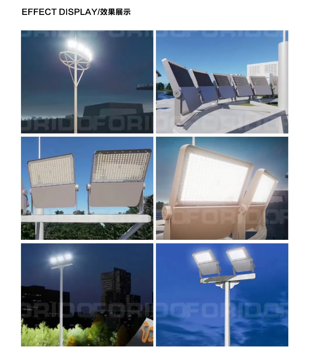 Luz LED de Alto Mastro