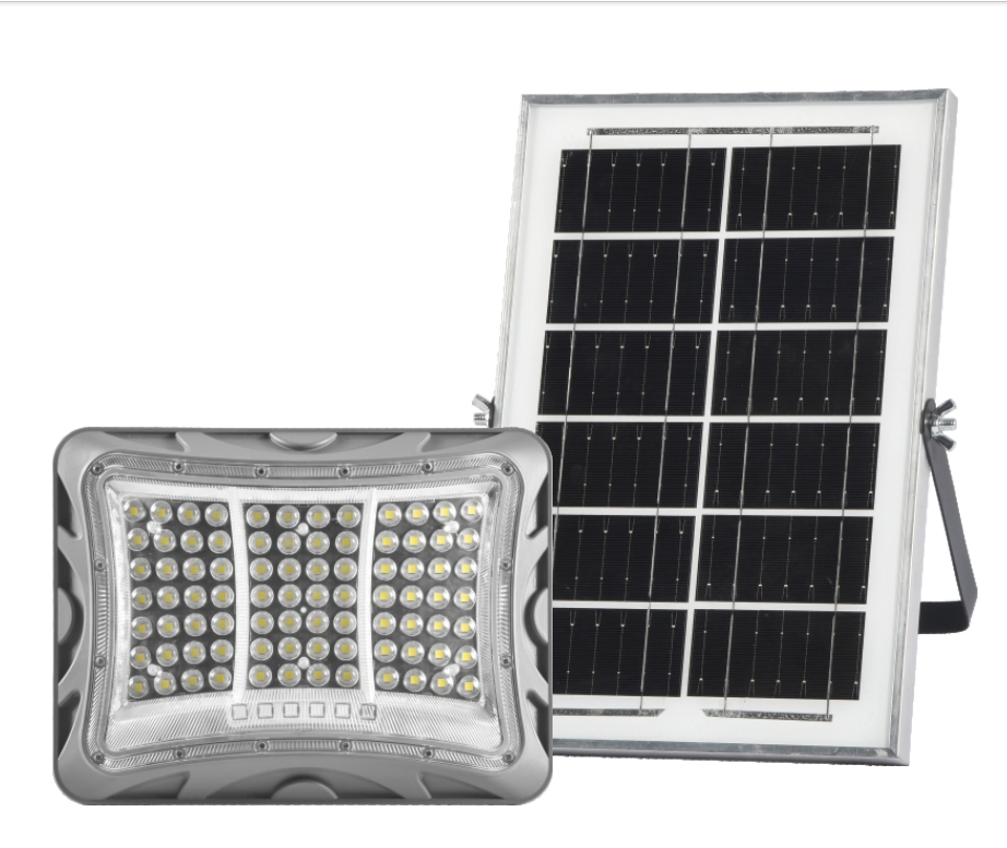 Luz de Inundação LED com Sensor de Movimento Solar de Alto Desempenho para Exteriores