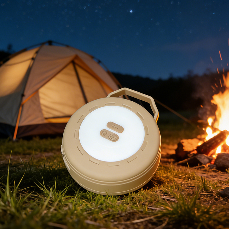 Lanterna de Camping Recarregável Multifuncional com 10m Luz de Cordão Ipx4 Luz LED Portátil à Prova d'Água com Múltiplos Modos para Camping ao Ar Livre, Pátio e Quintal