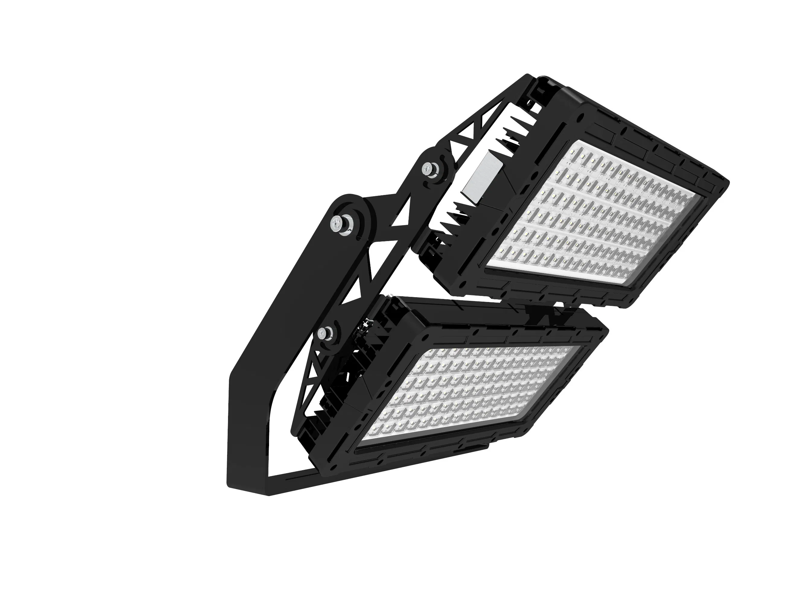 Luz de Inundação LED 240W/300W/400W/500W/600W/720W/800W/900W/1000W/1200W Luz Solar de Movimento Integrada para Caminho e Rua com Controle Remoto