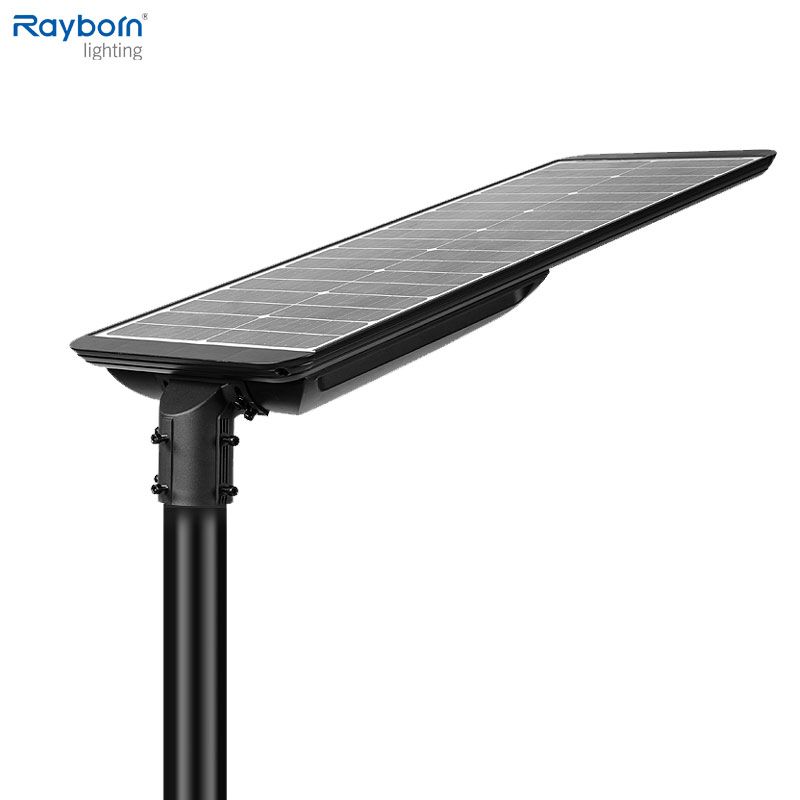 Iluminação Pública Solar Integrada Tudo em Um 60W/80W/100W/120W com 210lm/W 25000lm