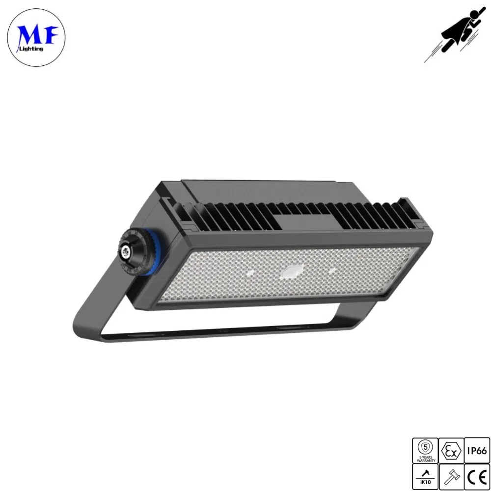Módulo de Alta Potência 250W 500W 1000W 1250W 1500W Ik10 IP66 Luz de Inundação LED à Prova d'Água para Exterior para Esportes de Tênis Luz de Estádio para Campo de Futebol e Futebol