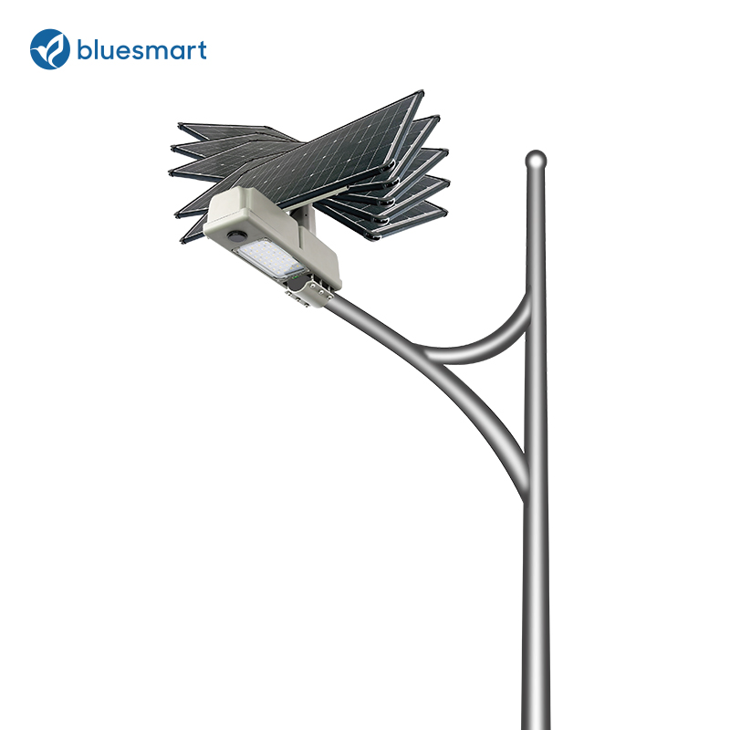 IP68 Ao Ar Livre 60W/80W/100W Sistema Integrado de Iluminação Solar LED para Jardins e Ruas