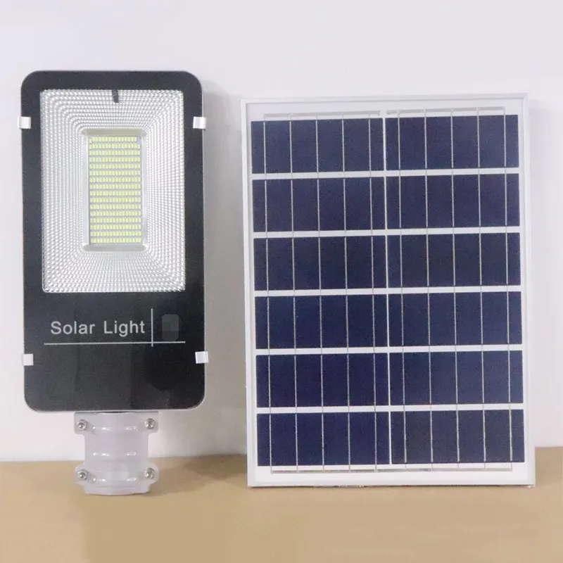 Luminária de Rua Solar de Alumínio Fundido 100W Tipo Dividido