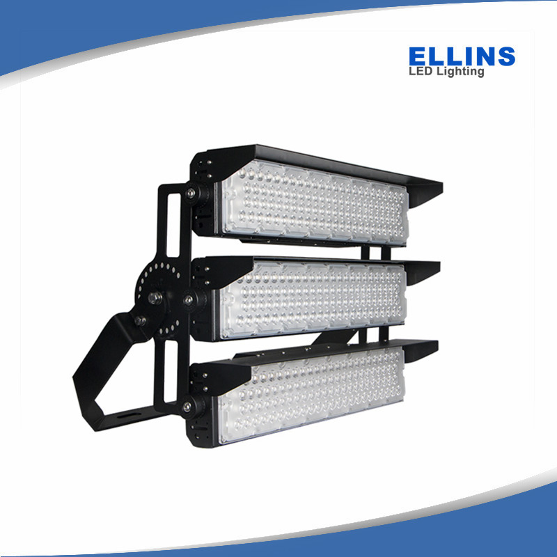 Iluminação Industrial Externa 600W 800W 1000W Luz de Inundação LED para Mastro Alto Estádio Campo de Esportes Campo de Futebol Parque Praça Túnel