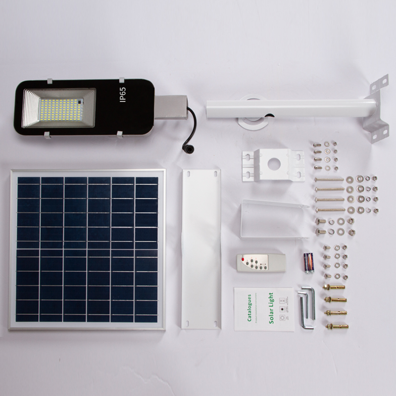 Iluminação Pública Solar Inteligente com Segurança, Luzes Solares para Estacionamento