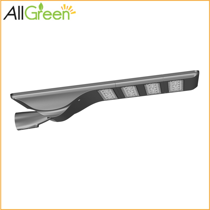 Todos os verdes 30W - 100W 210lm/W Agss09 Iluminação Solar de Rua OEM/ODM 50W Luz de Rua Solar Integrada LED com 5 Anos de Garantia para Estradas de Cidades e Municípios