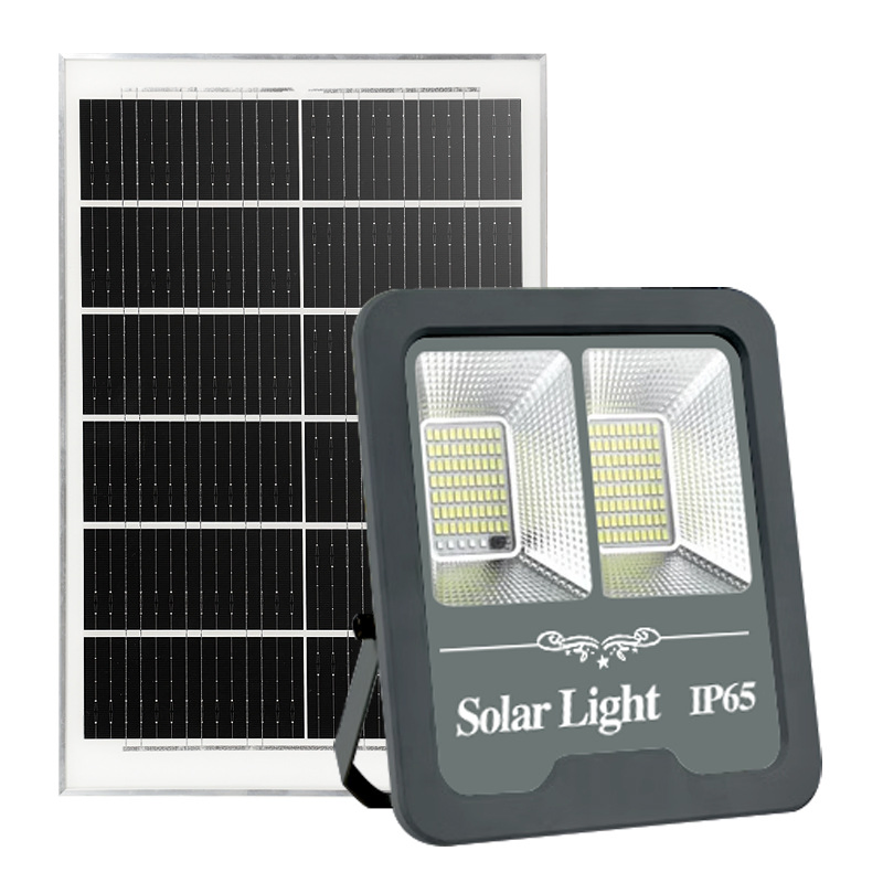 Sensor de Movimento Solar 100W Luz Flood Solar Externa LED à Prova d'Água 50W 200W 300W 400W