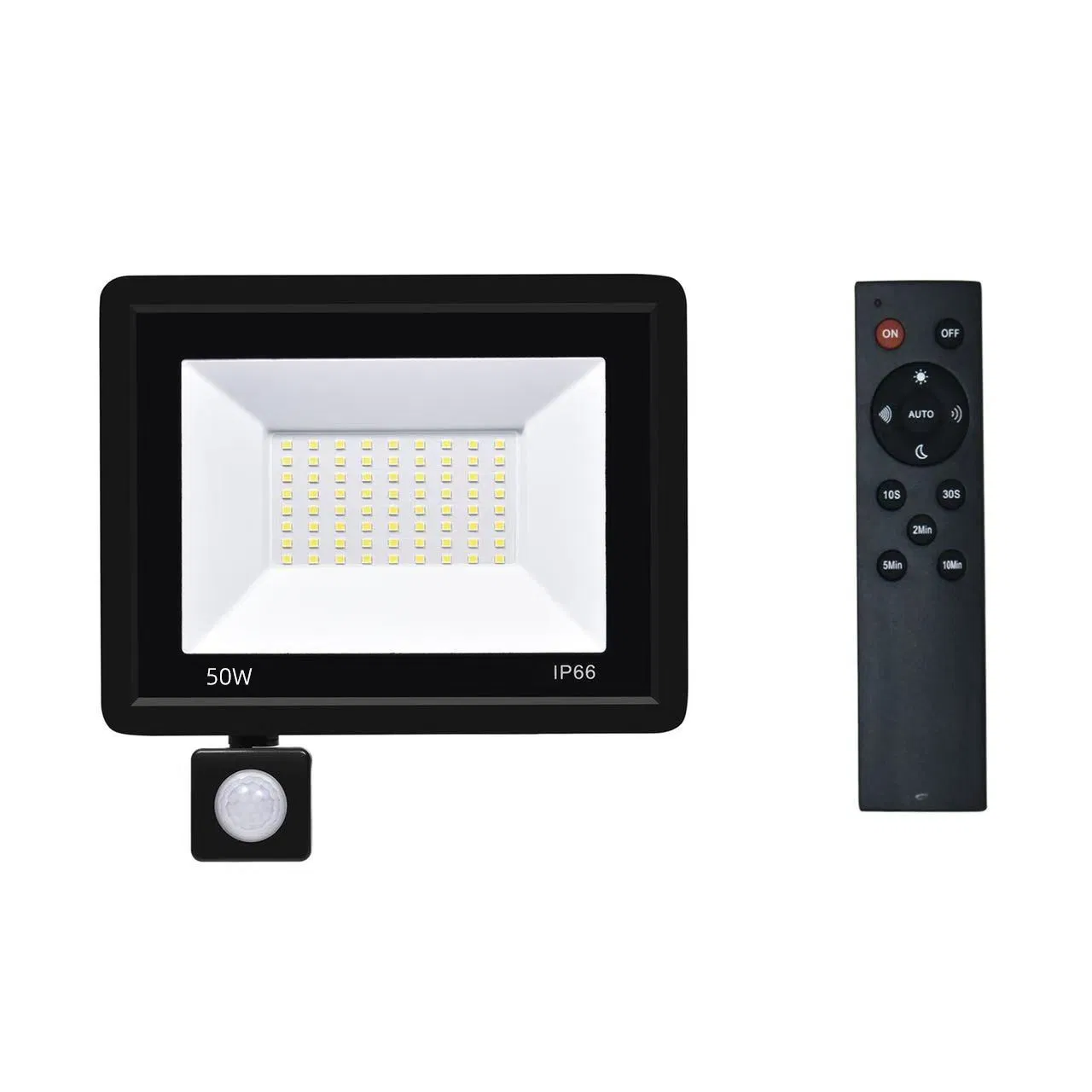 20W/30W/50W com Sensor IP65 Refletor PIR Movimento LED Holofote