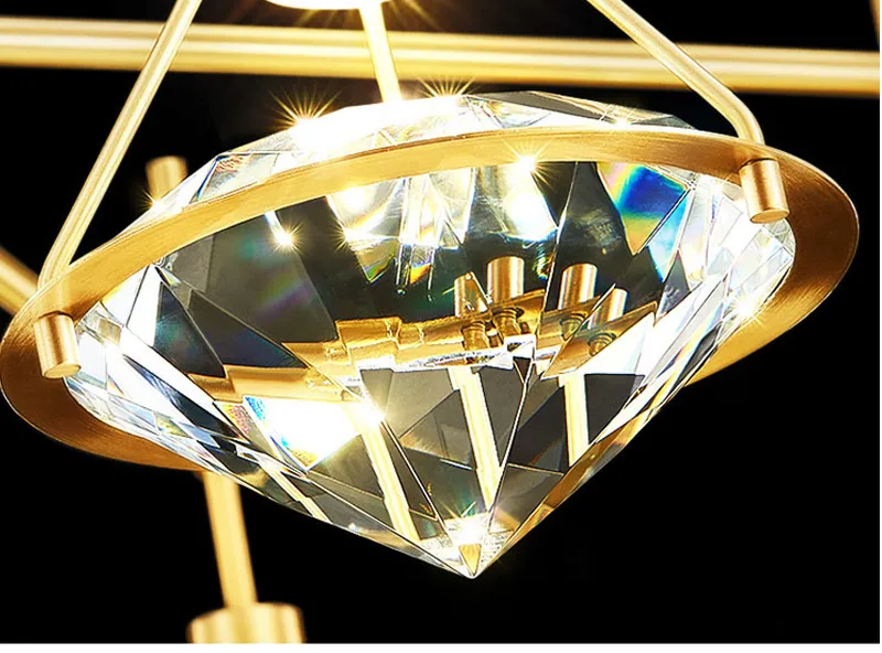 Luzes Pendentes Cristal 4