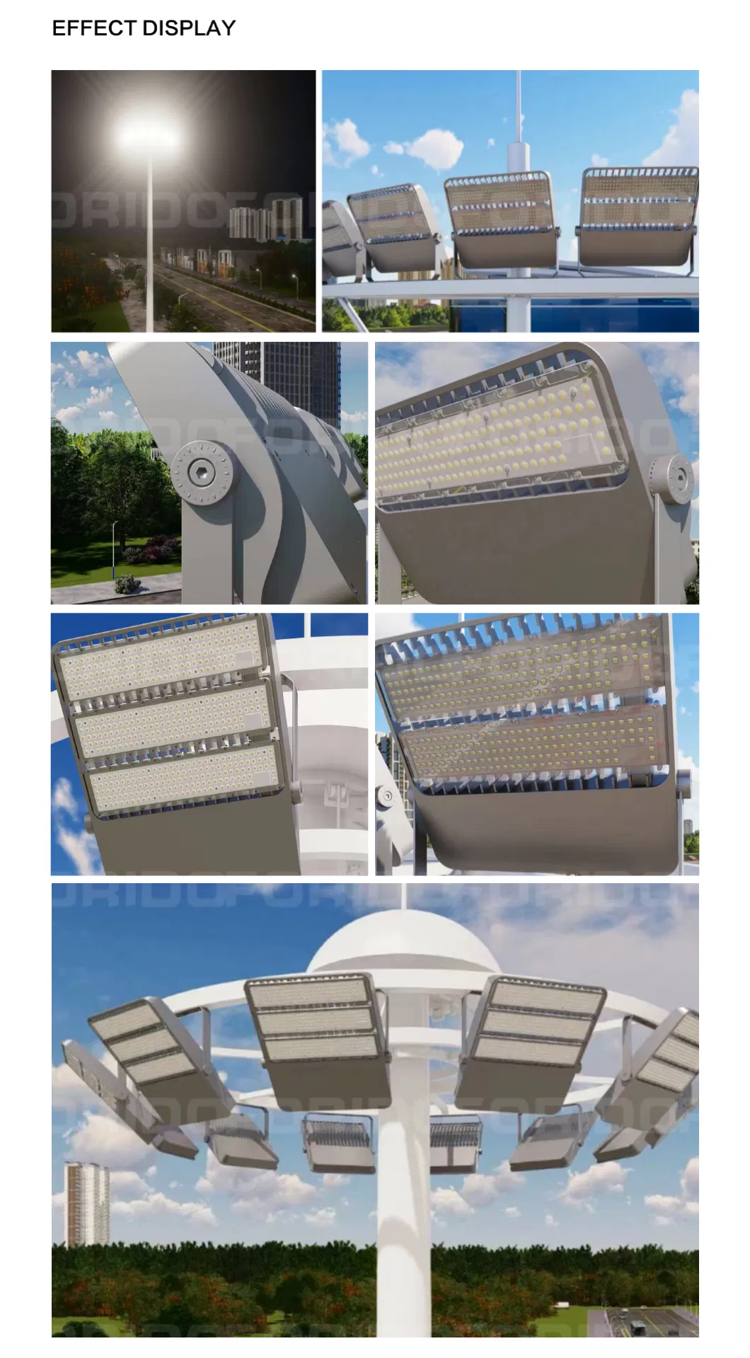 Luz de Alto Mastro LED