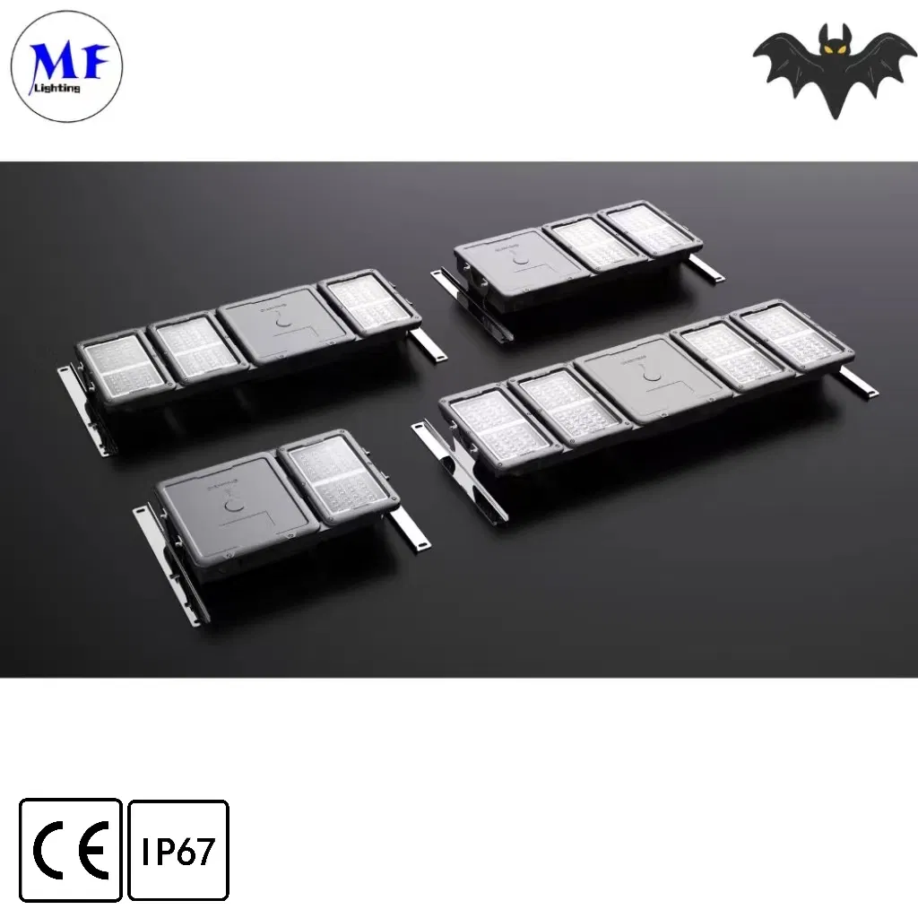 Preço de Fábrica 85&deg; X155&deg; /102&deg; X155&deg; /125&deg; X148&deg; /23&deg; X105&deg; 80W IP67 Ik10 Luz de Estádio LED para Túnel