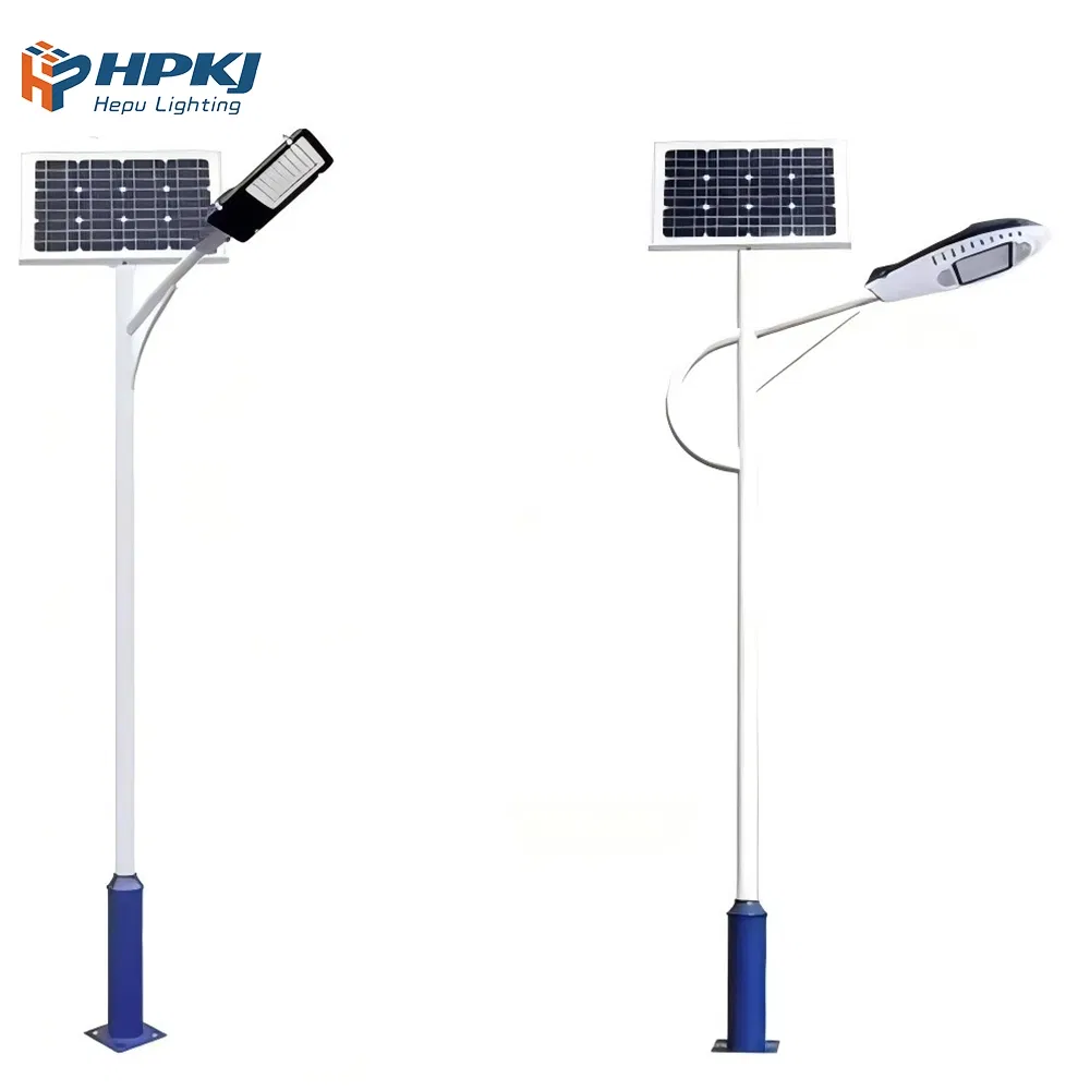 Fabricante Painel Solar Alumínio Impermeável IP65 Luz de Rua Solar Tipo Split ao Ar Livre