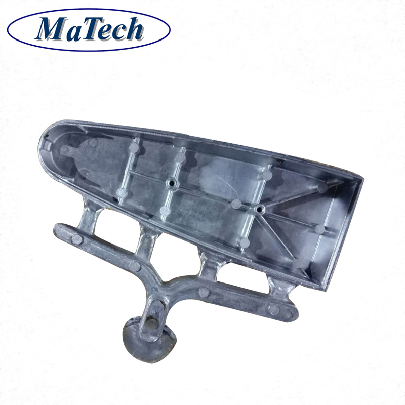 Fábrica Matech Personalizada A380 ADC12 Habitação de Luz de Rua LED em Alumínio Fundido a Pressão