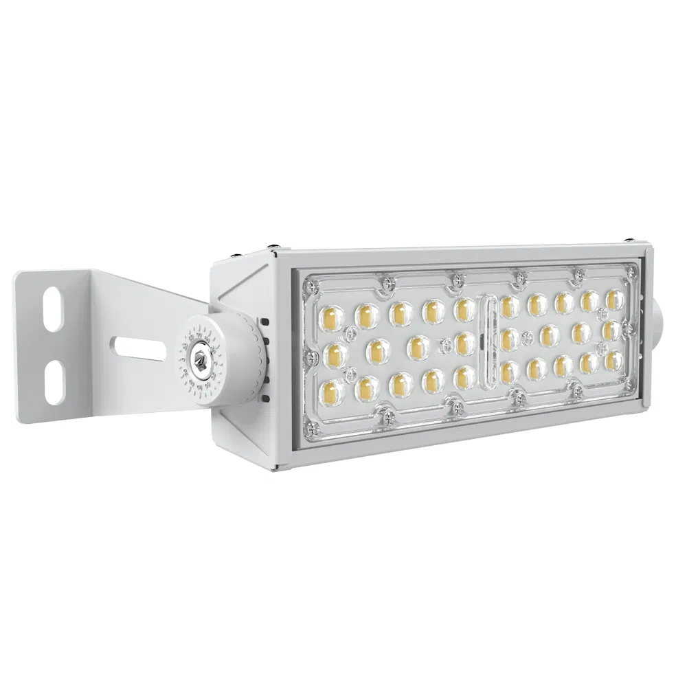 IP65 Controle Inteligente Dimmable PLC Dali 200W Luz de Inundação LED para Túnel