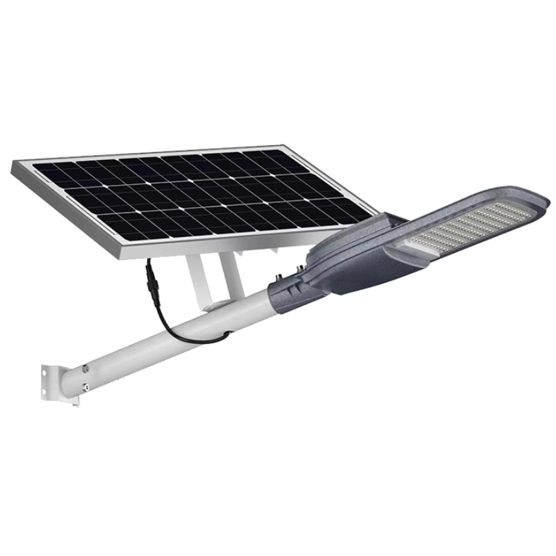 Luz Solar de Rua Solaris Tipo Dividido para Trabalho no Jardim com LED Spotlight