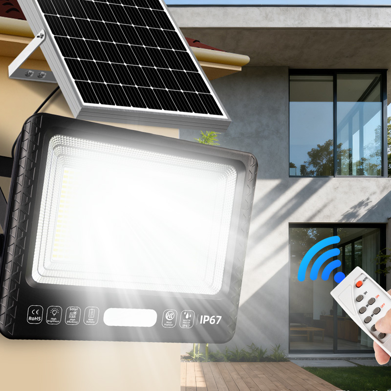 Iluminação Perfeita para Pátio e Quintal, Alimentada por Energia Solar e Sem Fios 80000W
