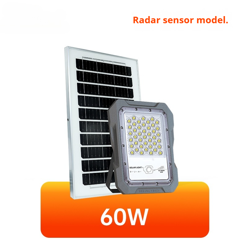 Câmera CCTV WiFi Mj-Bw300 Sensor de Movimento Luz Solar LED de Inundação para Jardim