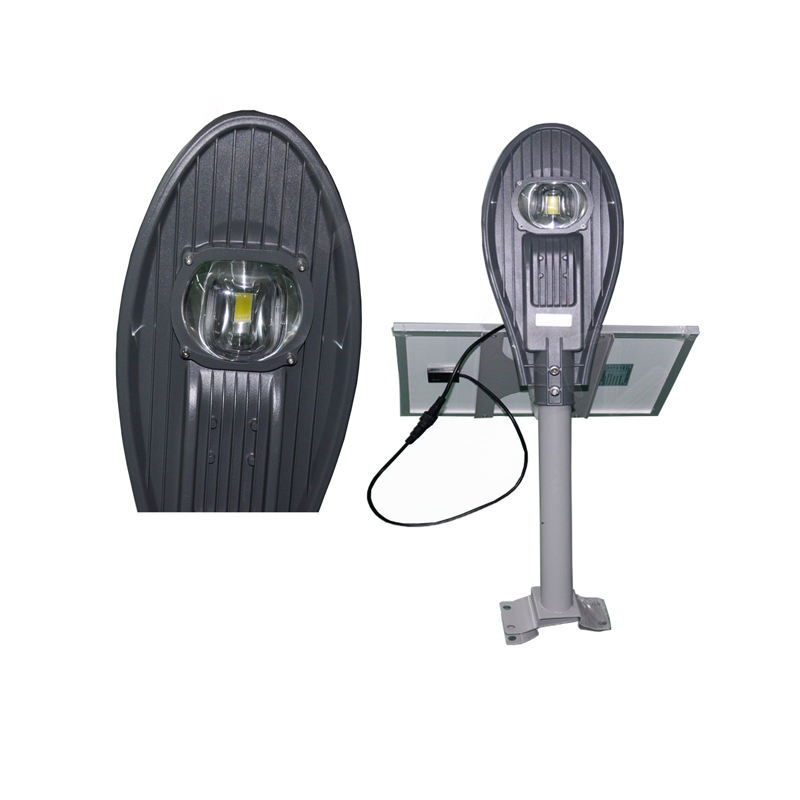 Lâmpada Solar Dividida 100W 200W Luz de Rua Tipo Cobra Iluminação Solar