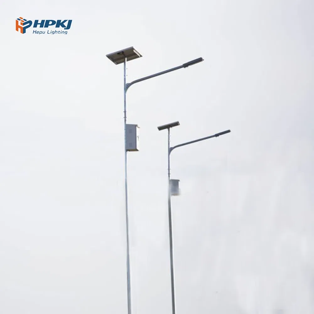 Fabricante Painel Solar Alumínio Impermeável IP65 Luz de Rua Solar Tipo Split ao Ar Livre