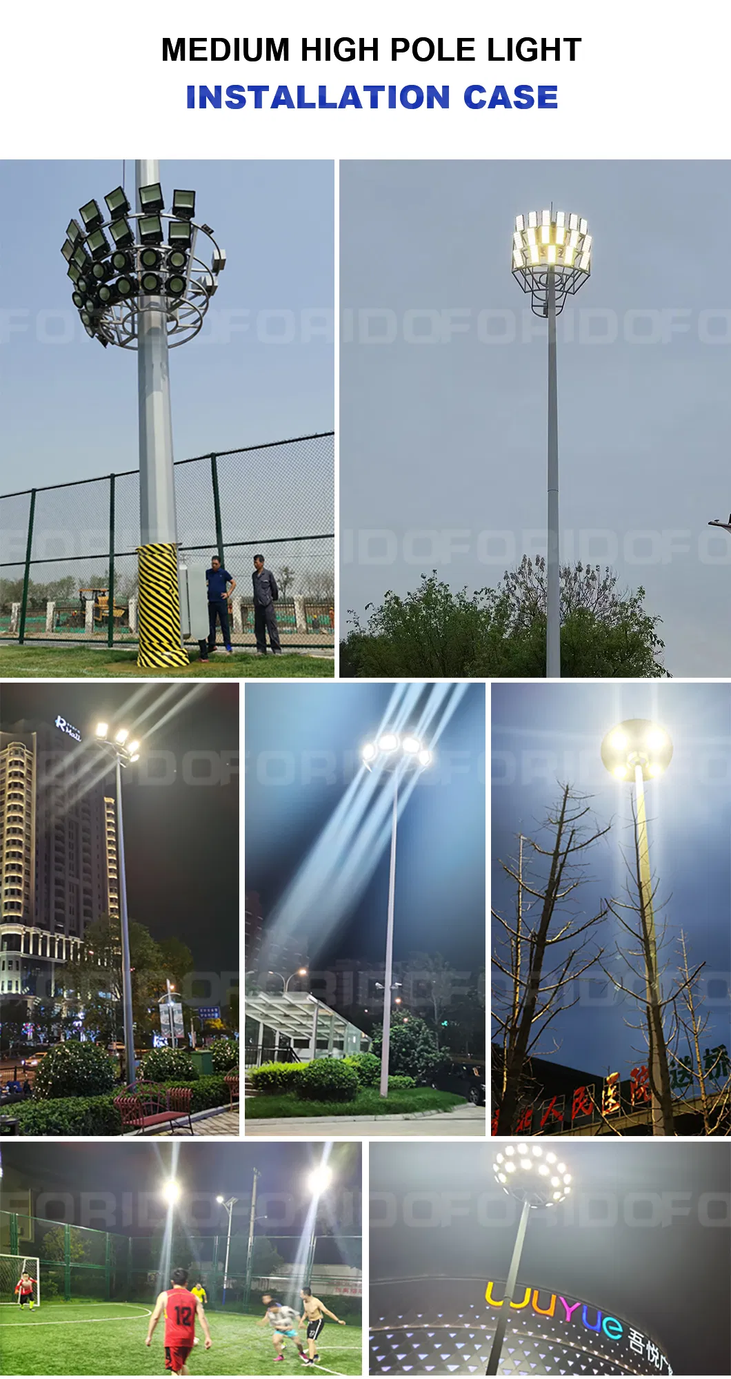 Luz LED de Alto Mastro