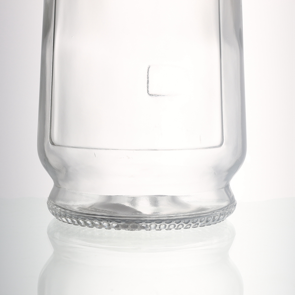 China 1000 ml Design Liquor Glass Logo Bottle  Manufacturer, Suppliers