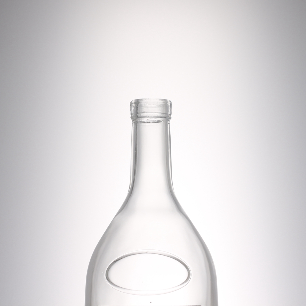 China 1000 ml Design Liquor Glass Logo Bottle  Manufacturer, Suppliers