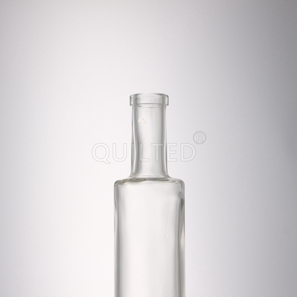 China Design 200 ml round liquor glass vodak bottle with lid  Manufacturer, Supplier
