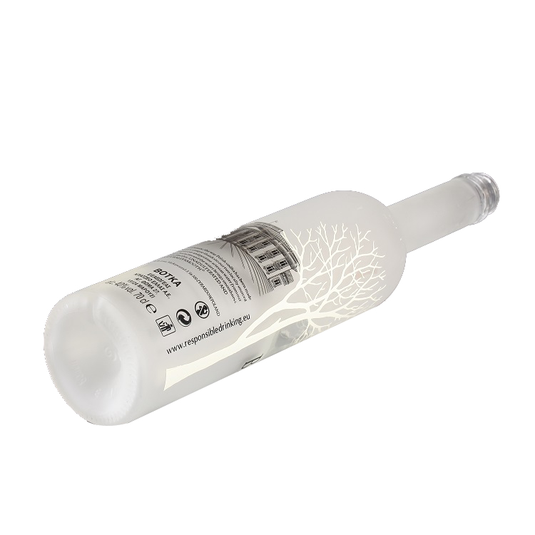 Wholesale 750ml Frosted Liquor Glass Bottles With Printing  Manufacturer, Suppliers