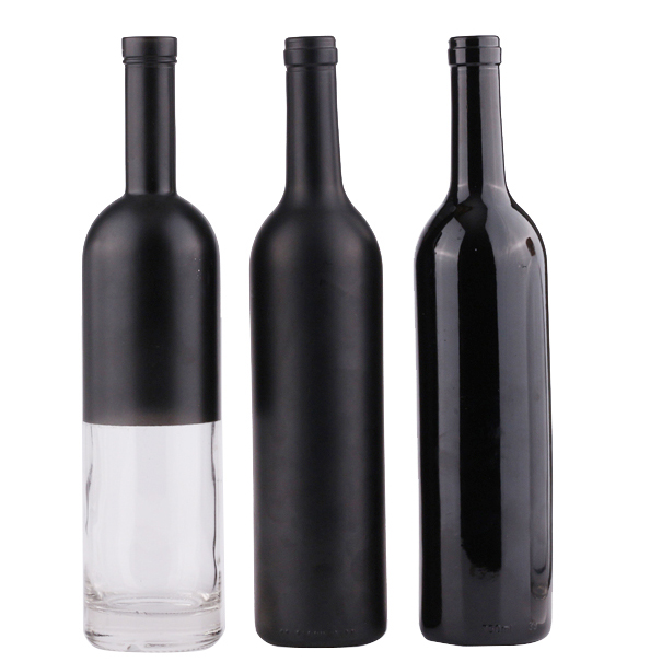 China Black wine bottle Manufacturers, Supplier