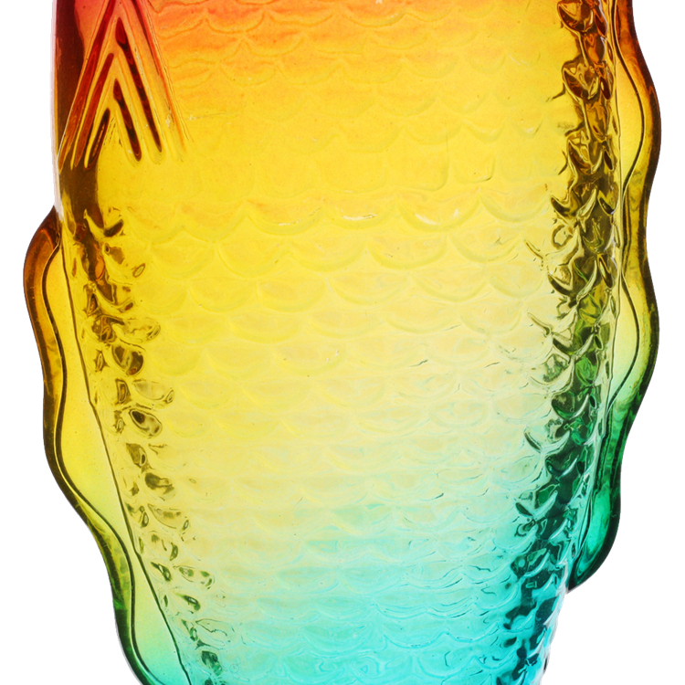 China Fashion fish shape liquor glass bottle with cork   Manufacturers, Supplier
