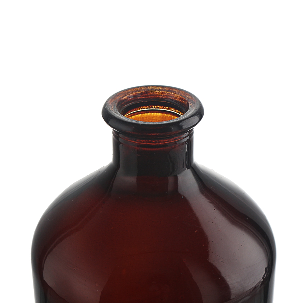 China 700 ml amber liquor round shape glass bottle  Supplier, Suppliers