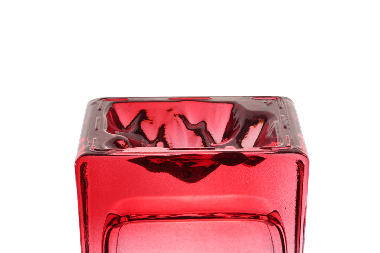 Wholesale 500 ml flat square shape liquor glass bottle with cover Manufacturers, Supplier