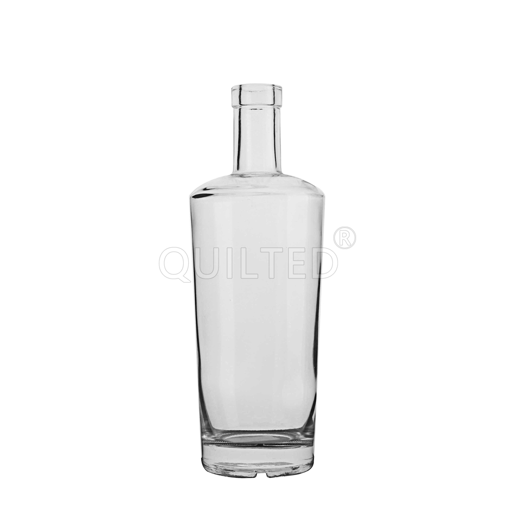 China 700 ml Round Clear Liquor GLass Vodka Bottle  Manufacturer, Suppliers