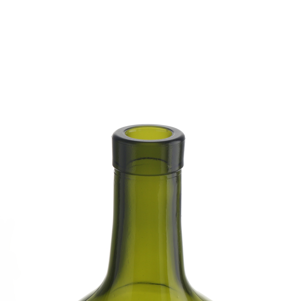 China 750 ml green color glass bottle with cork  Manufacturers, Suppliers