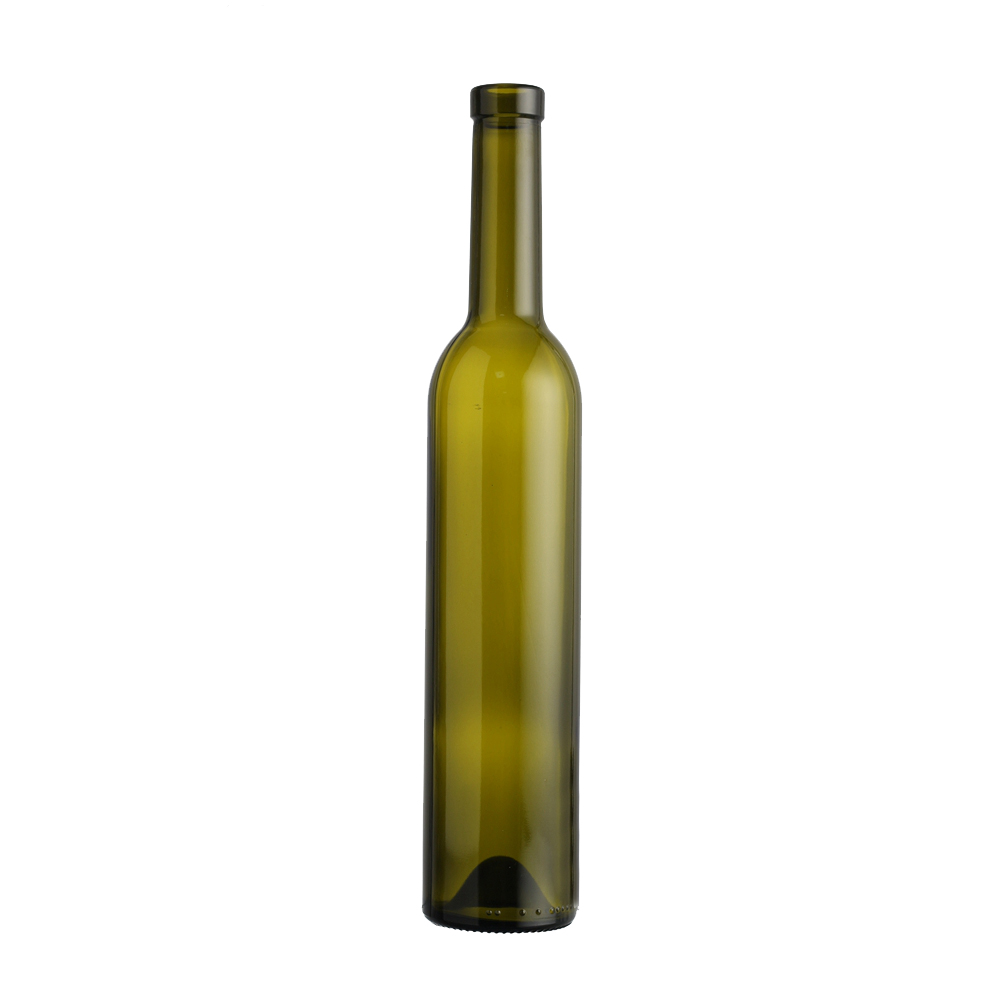 China 375 ml different color ice wine glass bottle with cork  Manufacturers, Suppliers