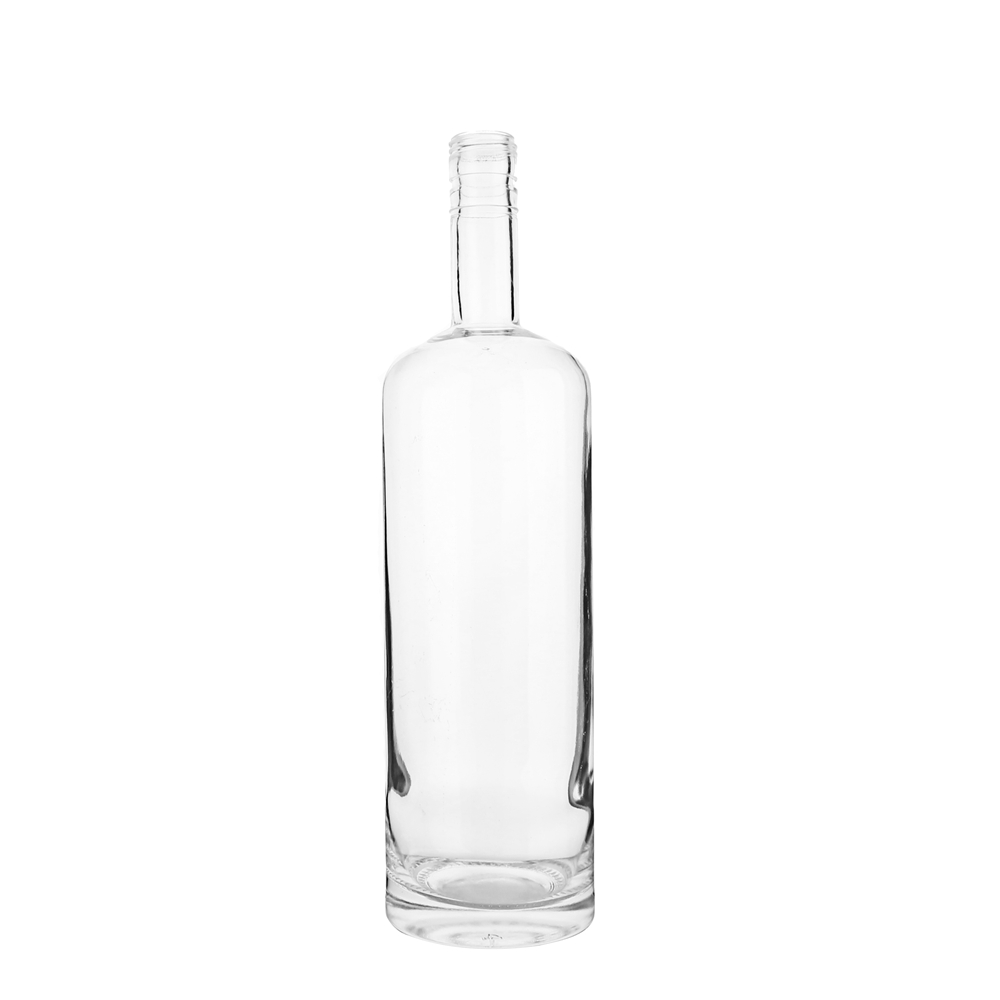 China 1000 ml round liquor clear glass bottle  Supplier, Suppliers