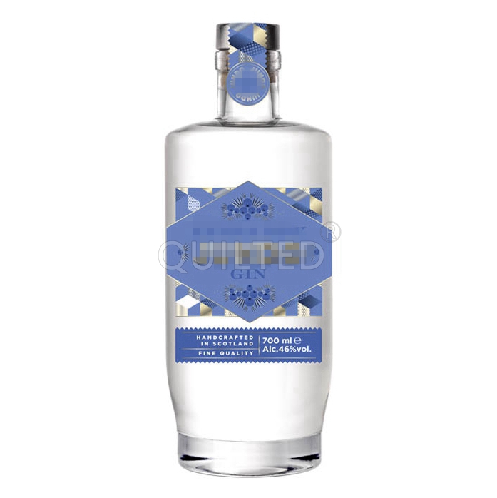 Wholesale Fancy design 700 ml round liquor glass vodka bottle  Manufacturer, Suppliers