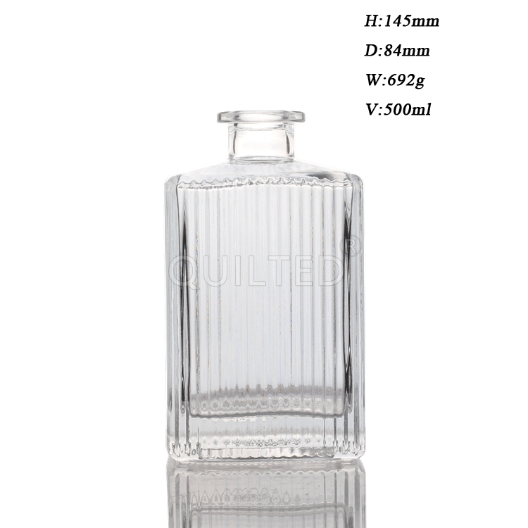 Glass Liquor Bottle Display