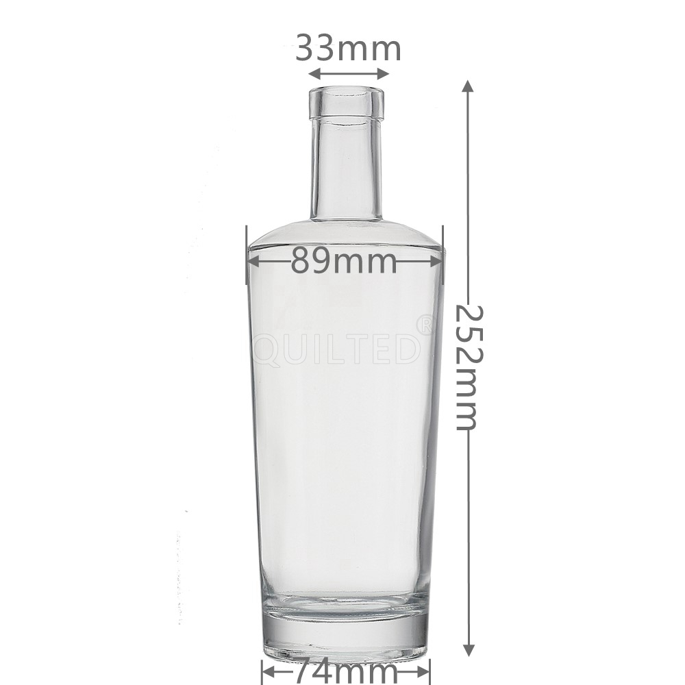 c 620g glass bottle