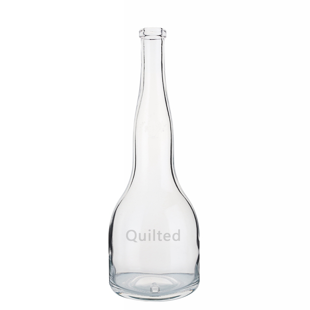 China Design 700 ml unique shape liquor bottle with cork  Manufacturers, Supplier