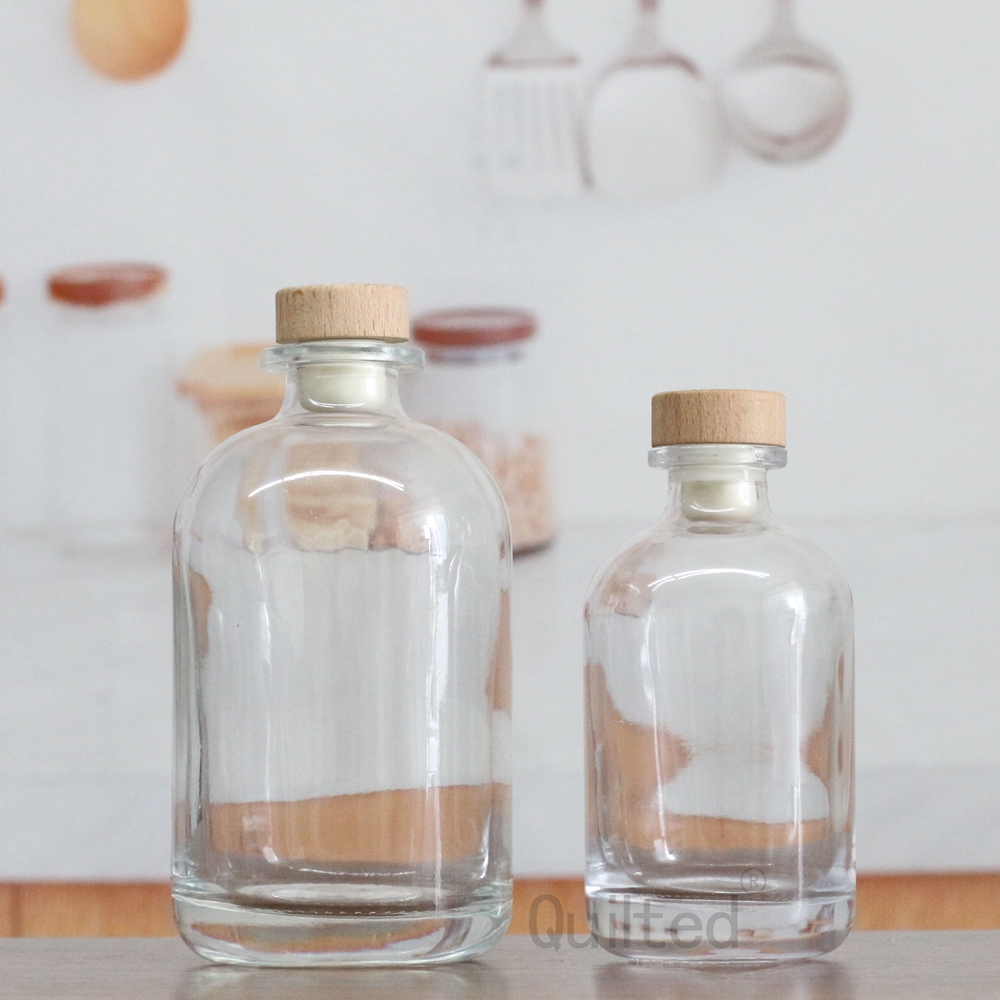 China 250 ml frosted round liquor glass vodka bottle  Manufacturers, Supplier